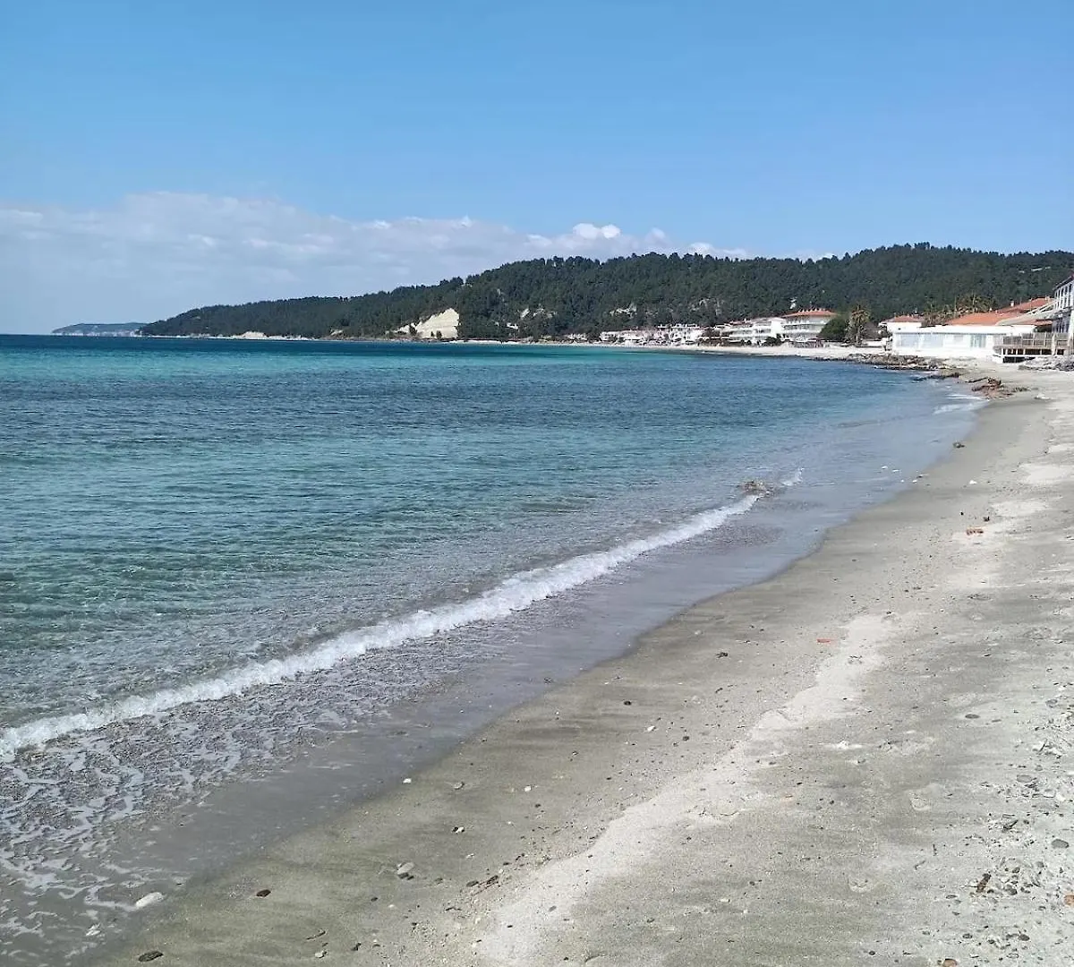Golden sunset beach house Skála Foúrkas